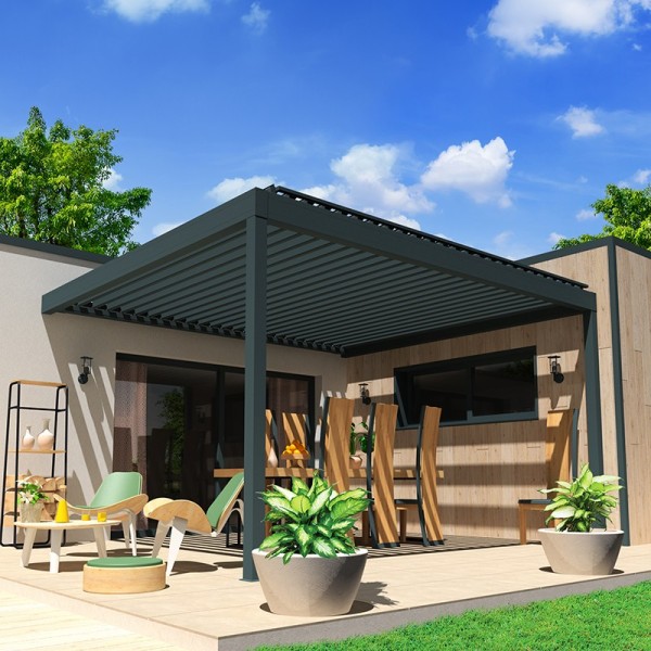 Pérgola bioclimática a medida Perpendicular N Pérgola bioclimática a medida Perpendicular N