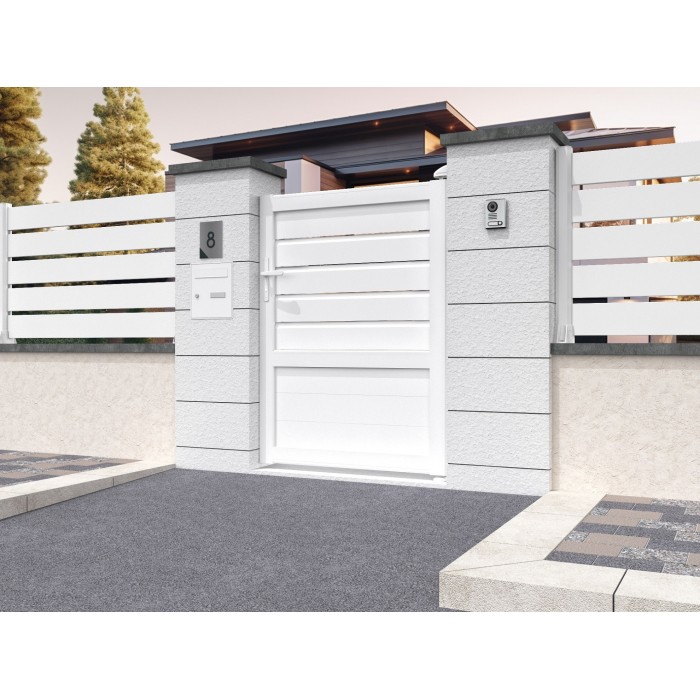 Puerta Exterior de Aluminio Mixta | Puertas a Medida para Exterior