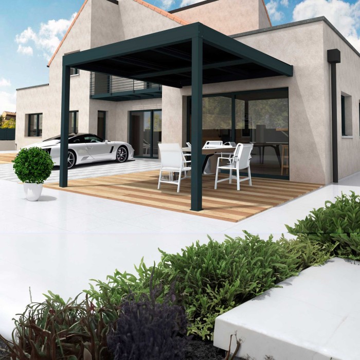 Pérgola Solar Futura 2 | Pérgolas a Medida con Energía Solar