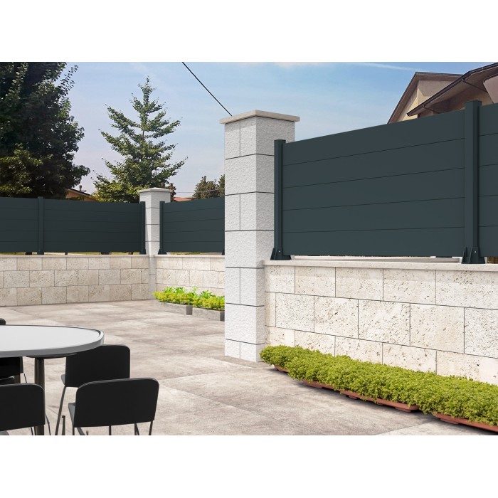 Valla de Aluminio Rodeo Completa | Vallas para Jardín a Medida