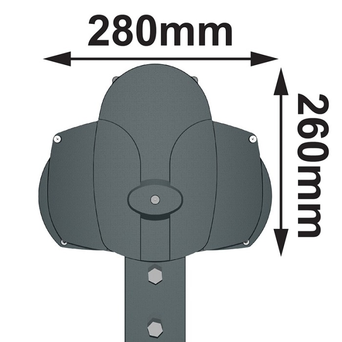 Toldos a medida Cofre Dos Aguas H17 A9 MEcanismo