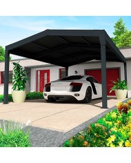 Pérgola Solar Dos Aguas | Pérgolas a Medida con Energía Solar