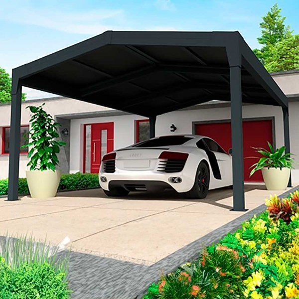 Pérgola Solar Dos Aguas | Pérgolas a Medida con Energía Solar Pérgola Solar Dos Aguas | Pérgolas a Medida con Energía Solar