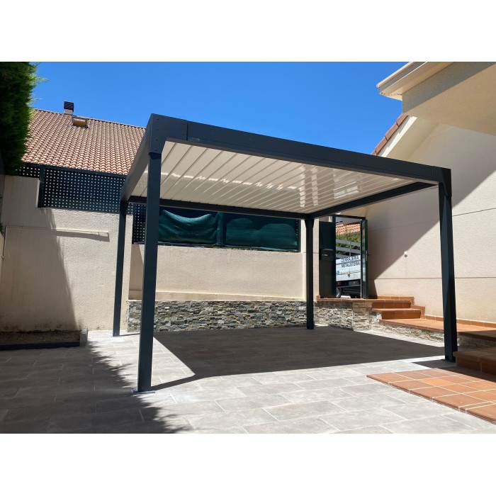 Pérgola bioclimática isla a medida. Venta online. Precios de Fabrica