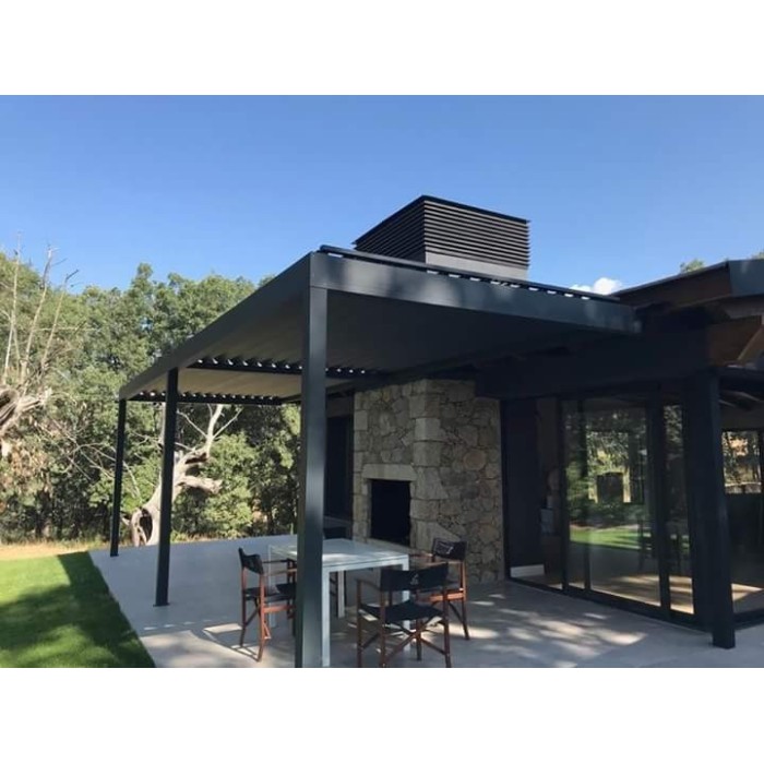 Pérgola bioclimática Isla a medida. Venta directa de fabrica.