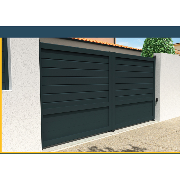 Portón Abatible Completo | Seguridad y Diseño Personalizado