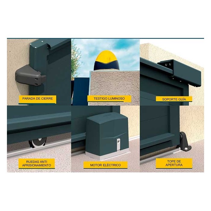 Puerta Corredera Completa | Diseño y Espacio Optimizado Puerta Corredera Completa | Diseño y Espacio Optimizado