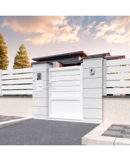 Puerta Exterior de Aluminio Mixta | Puertas a Medida para Exterior