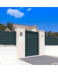 Puerta Exterior de Aluminio Ranurada | Puertas a Medida para Exterior