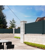 Valla de Aluminio Rodeo Completa | Vallas para Jardín a Medida