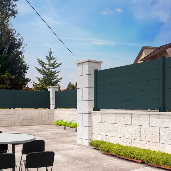 Valla de Aluminio Rodeo Completa | Vallas para Jardín a Medida Valla de Aluminio Rodeo Completa | Vallas para Jardín a Medida