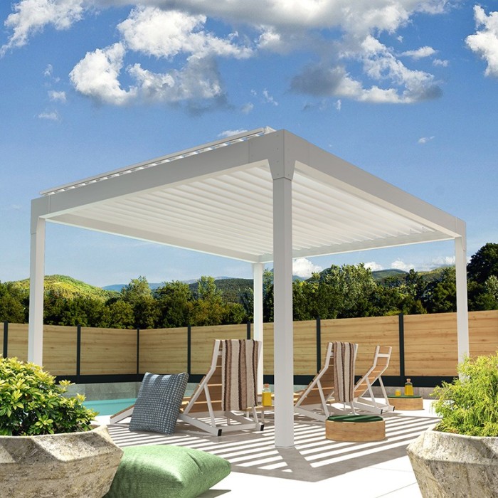 Pérgola Bioclimática a medida Bulnes Isla B