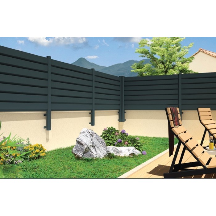 Valla de aluminio Rodeo ranurada