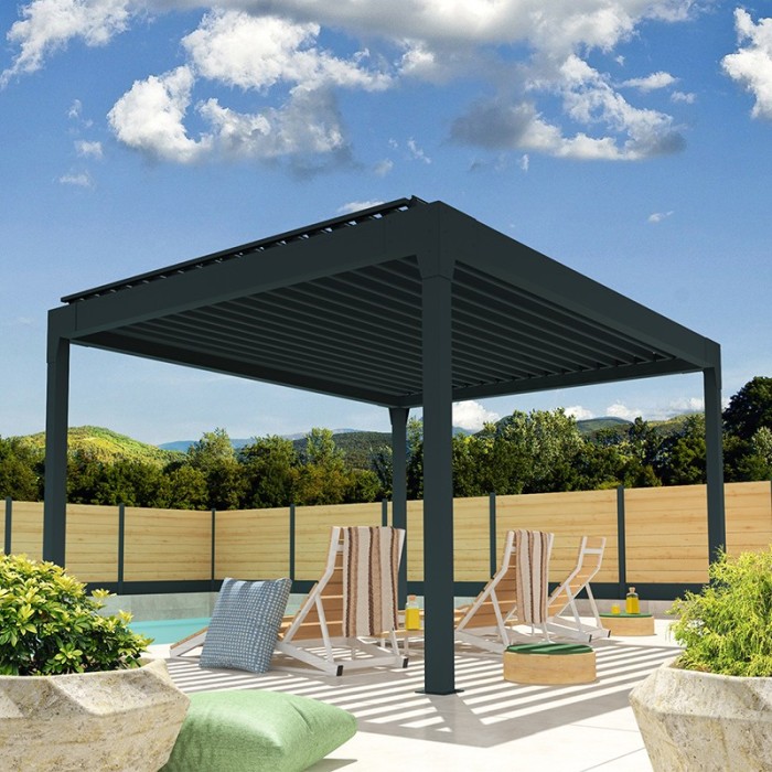 Pérgola Bioclimática a medida Bulnes Isla N