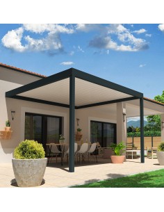 Pérgola Bioclimática a medida Bulnes B/N Pérgola Bioclimática a medida Bulnes B/N