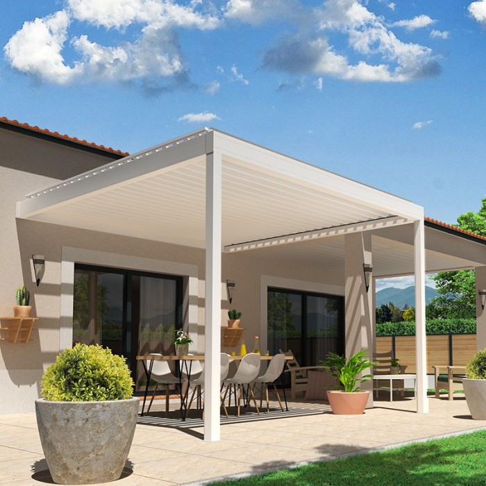 Pérgola Bioclimática a medida Bulnes B