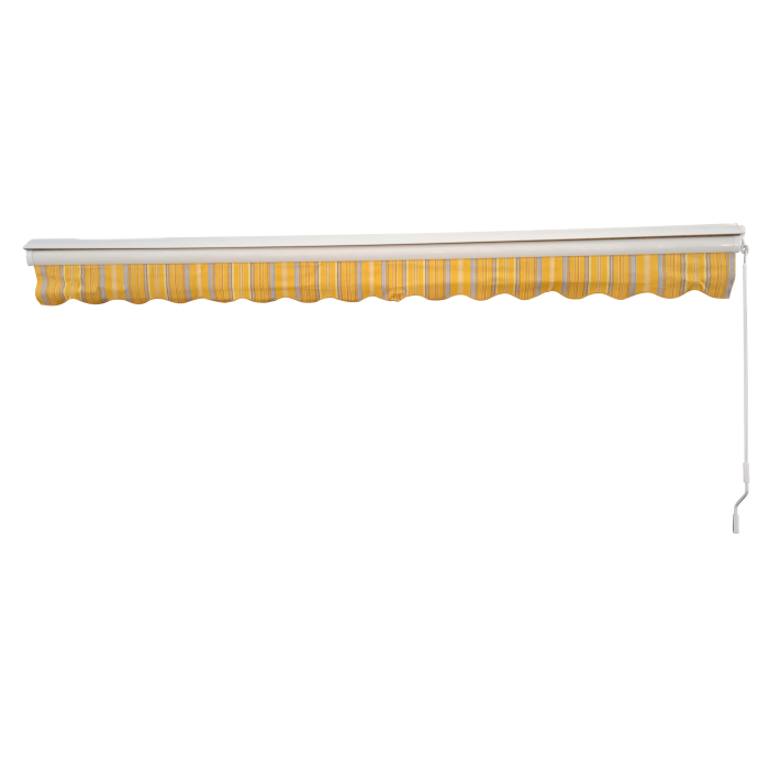 Toldo Semicofre Claro en Stock cerrado