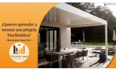 Montaje paso a paso de Pérgola Bioclimática
